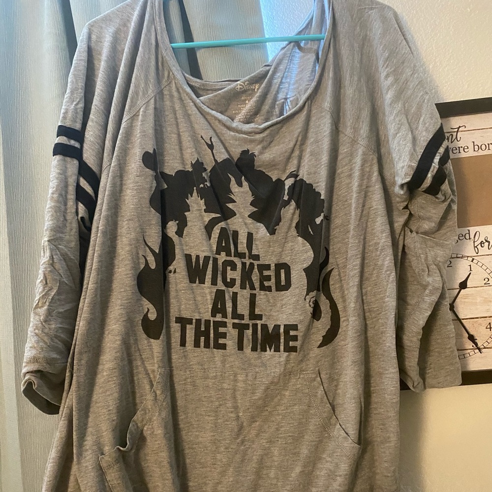 Torrid Disney villains shirt